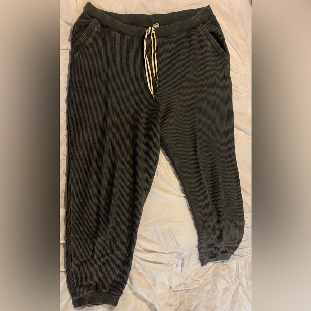 NWT lounge gray pants by Aerie XXL